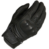 Furygan LR Jet Vented D3O Leather Gloves - Black