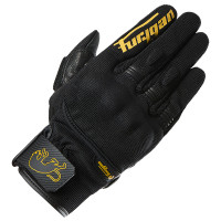 Furygan Ladies Jet D3O® Evo Textile Gloves - Black / Gold