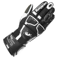 Furygan Ladies STYG15 Leather Gloves - Black / White