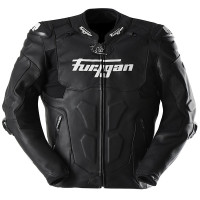 Furygan Raptor Evo 3 Leather Jacket - Black / White