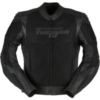 Furygan Speed Mesh Evo Leather Jacket - Black