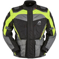 Furygan Apalaches Textile Jacket - Black / Yellow Fluo