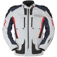 Furygan Brevent 3W1 Textile Jacket - Pearl / Blue