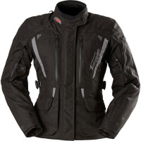 Furygan Ladies Apalaches Evo Textile Jacket - Black / Grey