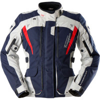 Furygan Ladies Apalaches Evo Textile Jacket - Blue / Pearl / Red