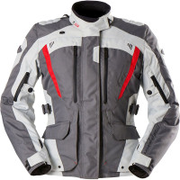 Furygan Ladies Apalaches Evo Textile Jacket - Grey / Pearl / Red