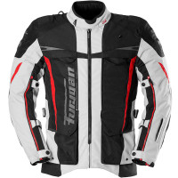 Furygan Montroc 3in1 X Kevlar® PrimaLoft® Jacket - Black / Pearl / Red