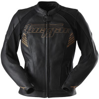 Furygan Ladies Alba Leather Jacket - Black / Gold