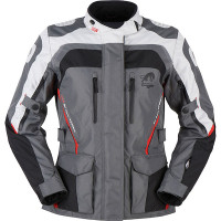 Furygan Ladies Apalaches Textile Jacket - Black / Grey / Red