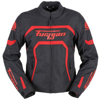 Furygan Ladies Mystic Evo Textile Jacket - Black / Red