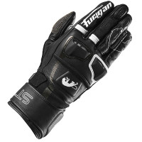 Furygan STYG15 Leather Gloves - Black / White