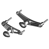 GB Racing Bullet Frame Slider Set (Street) - Triumph Daytona 675