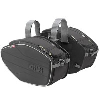 Givi EA101B Easy-T Expandable Panniers - 30L