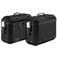 Givi DLMK36BPACK2 Trekker Dolomiti Black Aluminium Panniers (Pair) - 72 Litre Total Capacity