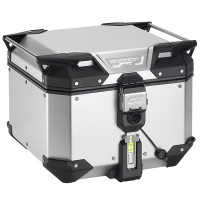 Givi OBKEV42AA Trekker Outback Evo Top Box - Anodised Aluminium 42 Litre