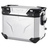 Givi OBKEV44AA Trekker Outback Evo Pannier - Anodised Aluminium 44 Litre