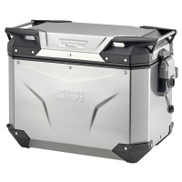 Givi OBKEV48A Trekker Outback Evo Pannier - Aluminium 48 Litre