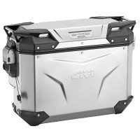 Givi OBKEVS33AR RHS Trekker Outback Evo Cut-Out Pannier - Aluminium 33 Litre