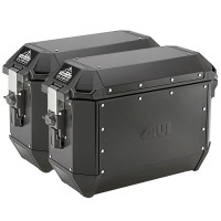 Givi ALA36BPACK2 Trekker Alaska Panniers (Pair) Black - 72 Litre Total Capacity