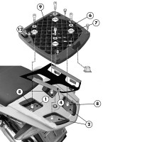 Givi E193 Monokey Adaptor Plate - BMW R1200 RT