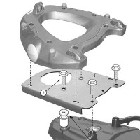 Givi SR5107 Monokey Rear Rack - BMW F800 GS