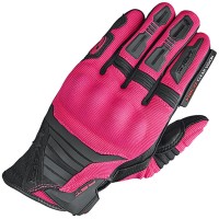 Held Ladies Hamada Textile Gloves - Black / Pink