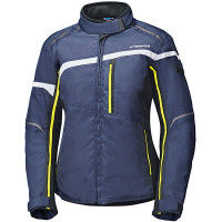 Held Ladies Silara Textile Jacket - Blue / Fluo Yellow