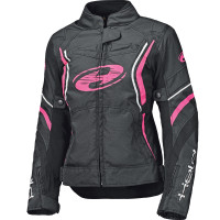 Held Ladies Baxley Textile Jacket - Black / Pink