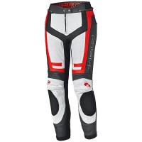 Held Ladies Rocket 3 Leather Trousers - Black / White / Red