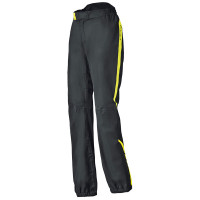 Held Ladies Rainstorm Waterproof Over-Trousers - Black / Fluo Yellow