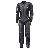 Held Ladies Ayana 3 One Piece Leather Suit - Black / White