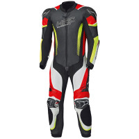 Held Brands Hatch 1 Piece Leather Suit - Black / White / Red 