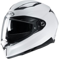 HJC F70 - Pearl White