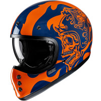 HJC V60 - Flame Blue / Orange