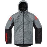 Icon Airform Battlescar Textile Jacket - Grey