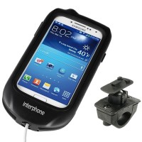 Interphone Galaxy S4 Holder for Tubular Handlebars