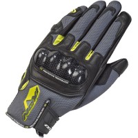 Ixon RS Rise Air Gloves - Grey / Black / Fluo Yellow