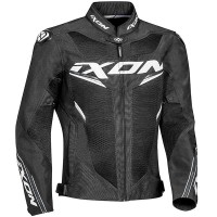 Ixon Draco Textile Jacket - Black / White