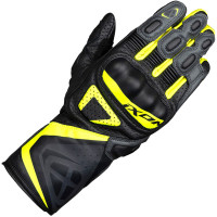 Ixon GP5 Air Leather Gloves - Black / Anthracite / Yellow