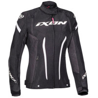 Ixon Ladies Striker Textile Jacket - Black / White