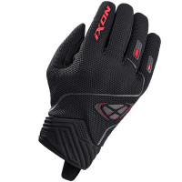 Ixon Hurricane 2 Textile Gloves - Black / Red