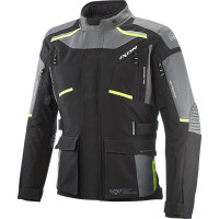 Ixon Midgard Textile Jacket - Black / Grey / Yellow