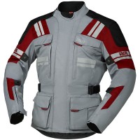 iXS Blade-ST 2.0 Textile Jacket - Grey / Red / Black