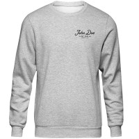 John Doe Sweater - JD Lettering Grey