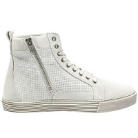 John Doe Neo Leather Boots - White / White