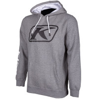 Klim K Corp Hoodie - Heathered Gray / Black