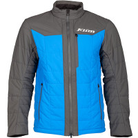 Klim Override Jacket - Asphalt / Electric Blue Lemonade