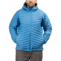 Klim Arete Down Hooded Jacket - Imperial Blue