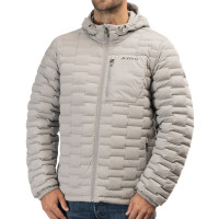 Klim Boulder Stretch Down Hooded Jacket - Monument