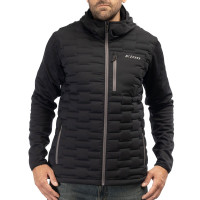 Klim Boulder Stretch Down Hybrid Hoodie - Black